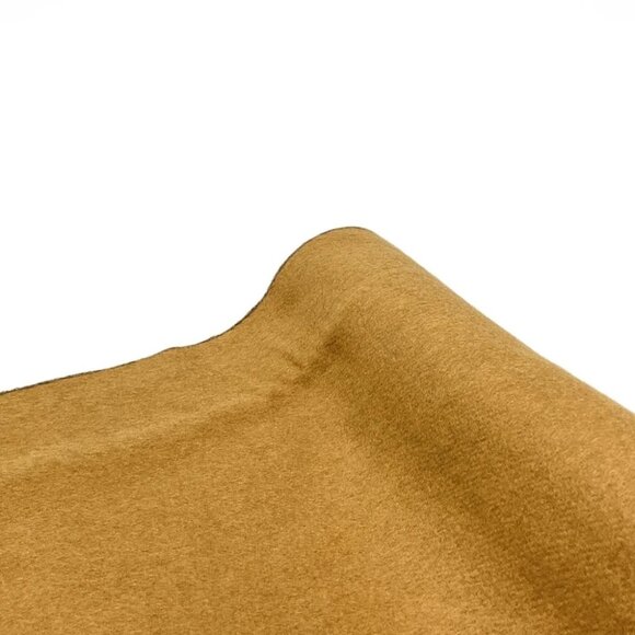 Auth HERMES - Light Brown Black Cashmere Scarf - Picture 3 of 5